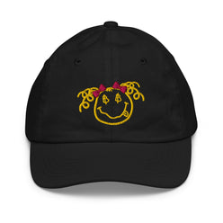 SATOSHI SMILES / Girls’ Bitcoin Hat - Lil'B Hats - The Orange Habit