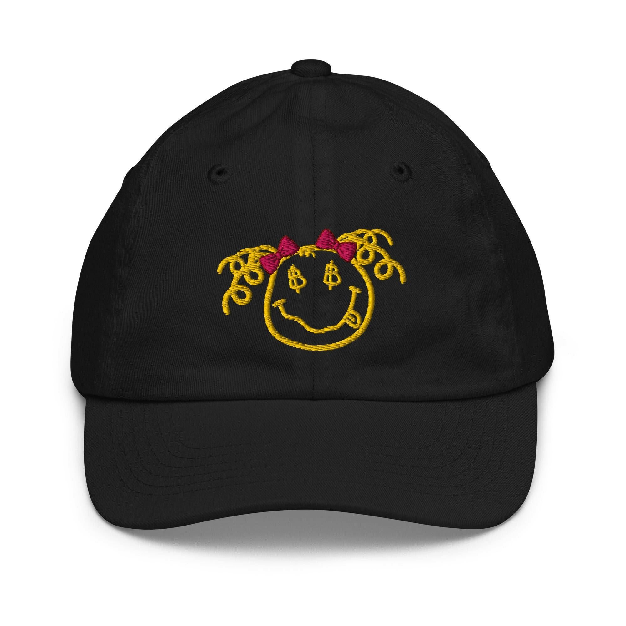 SATOSHI SMILES / Girls’ Bitcoin Hat - Lil'B Hats - The Orange Habit