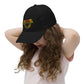 SATOSHI SMILES / Girls’ Bitcoin Hat - Lil'B Hats - The Orange Habit