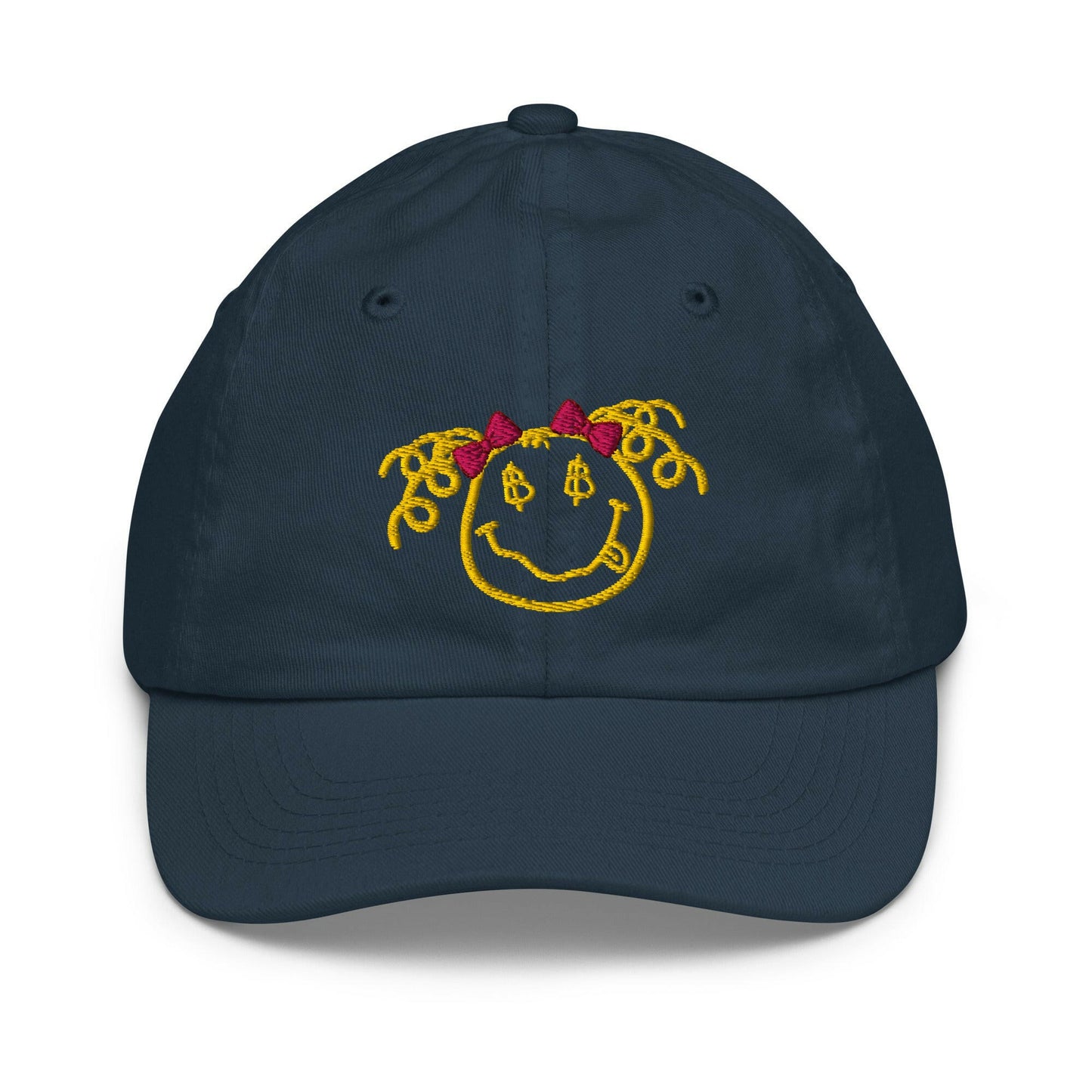 SATOSHI SMILES / Girls’ Bitcoin Hat - Lil'B Hats - The Orange Habit