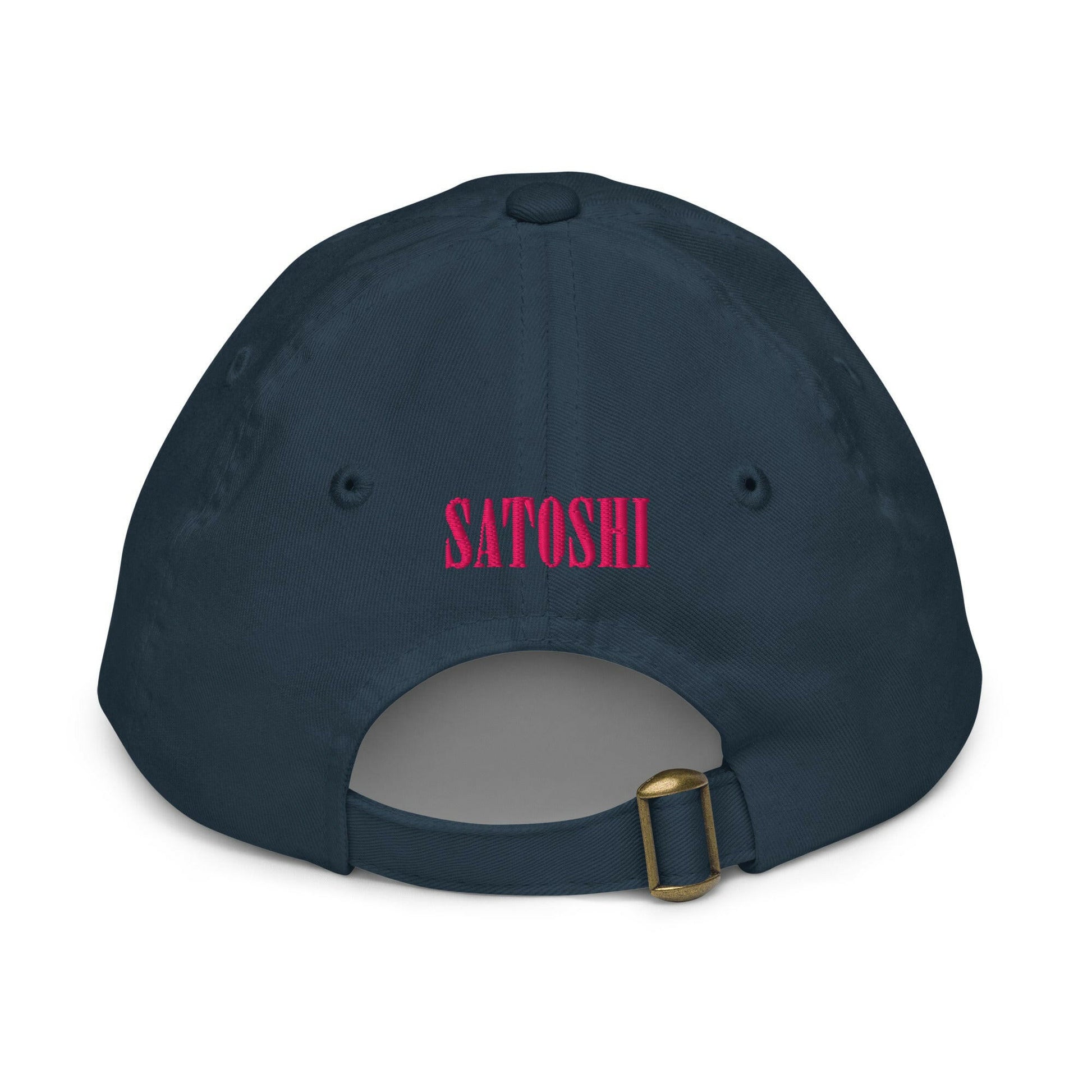 SATOSHI SMILES / Girls’ Bitcoin Hat - Lil'B Hats - The Orange Habit