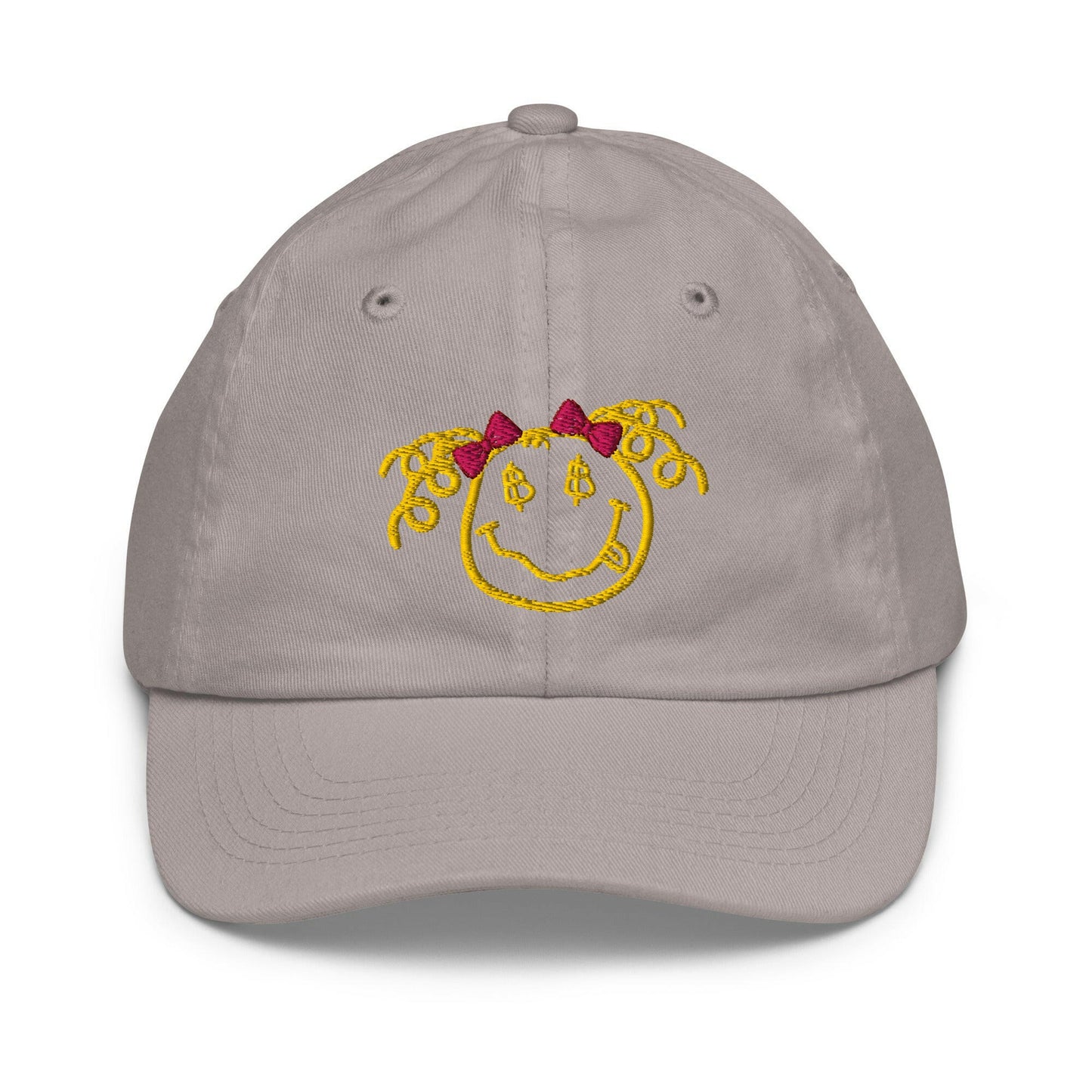 SATOSHI SMILES / Girls’ Bitcoin Hat - Lil'B Hats - The Orange Habit