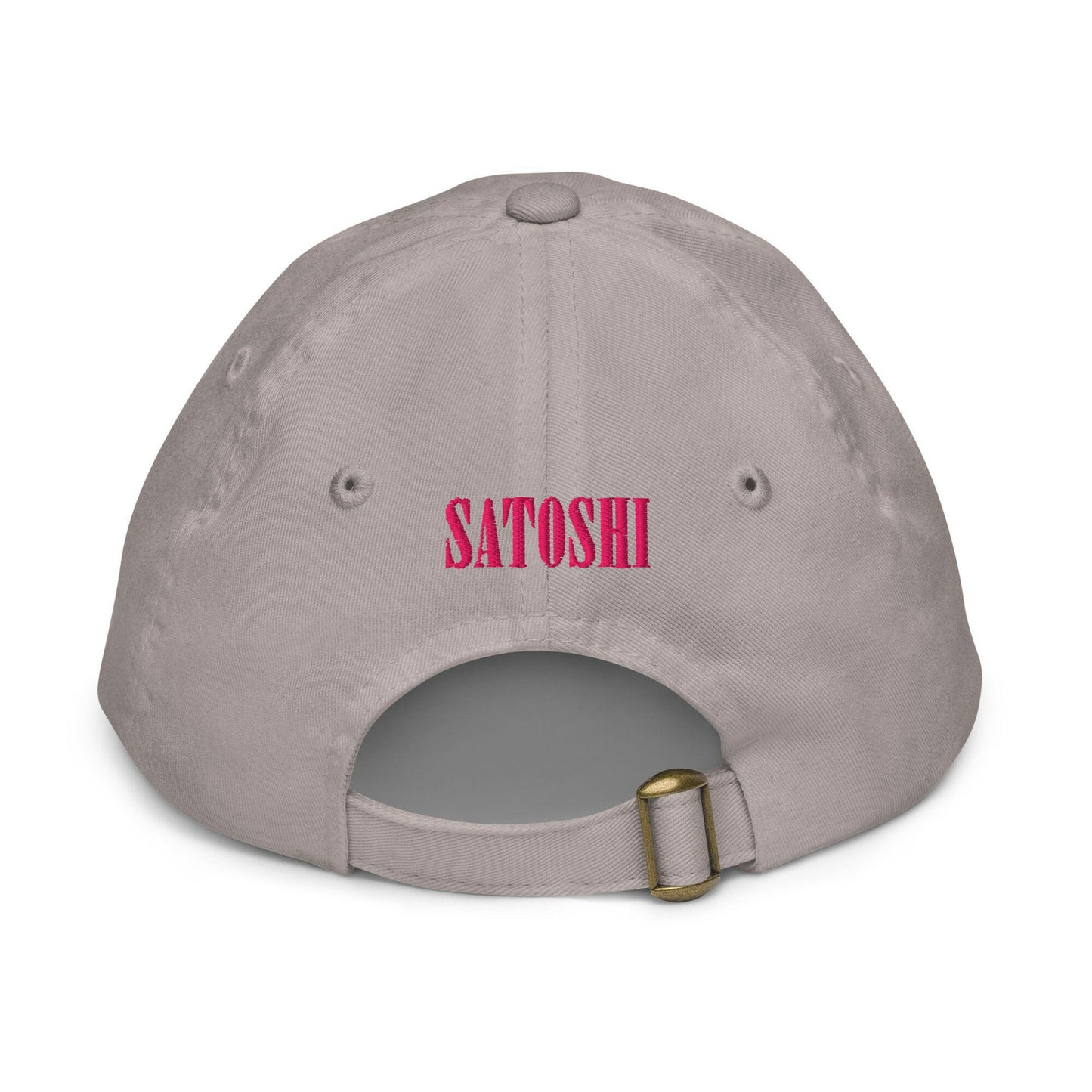 SATOSHI SMILES / Girls’ Bitcoin Hat - Lil'B Hats - The Orange Habit