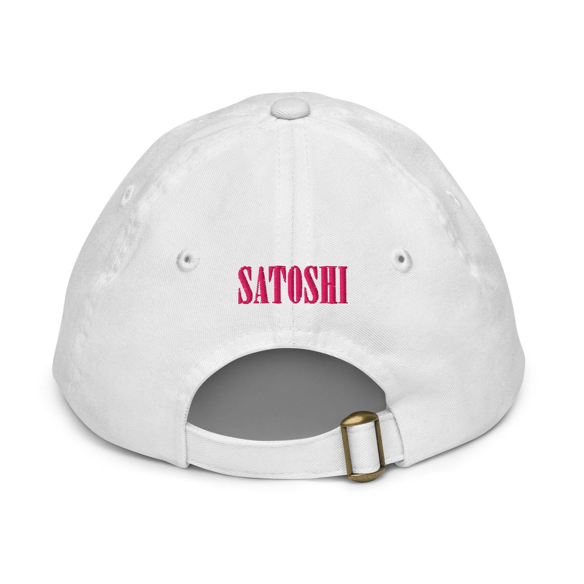 SATOSHI SMILES / Girls’ Bitcoin Hat - Lil'B Hats - The Orange Habit