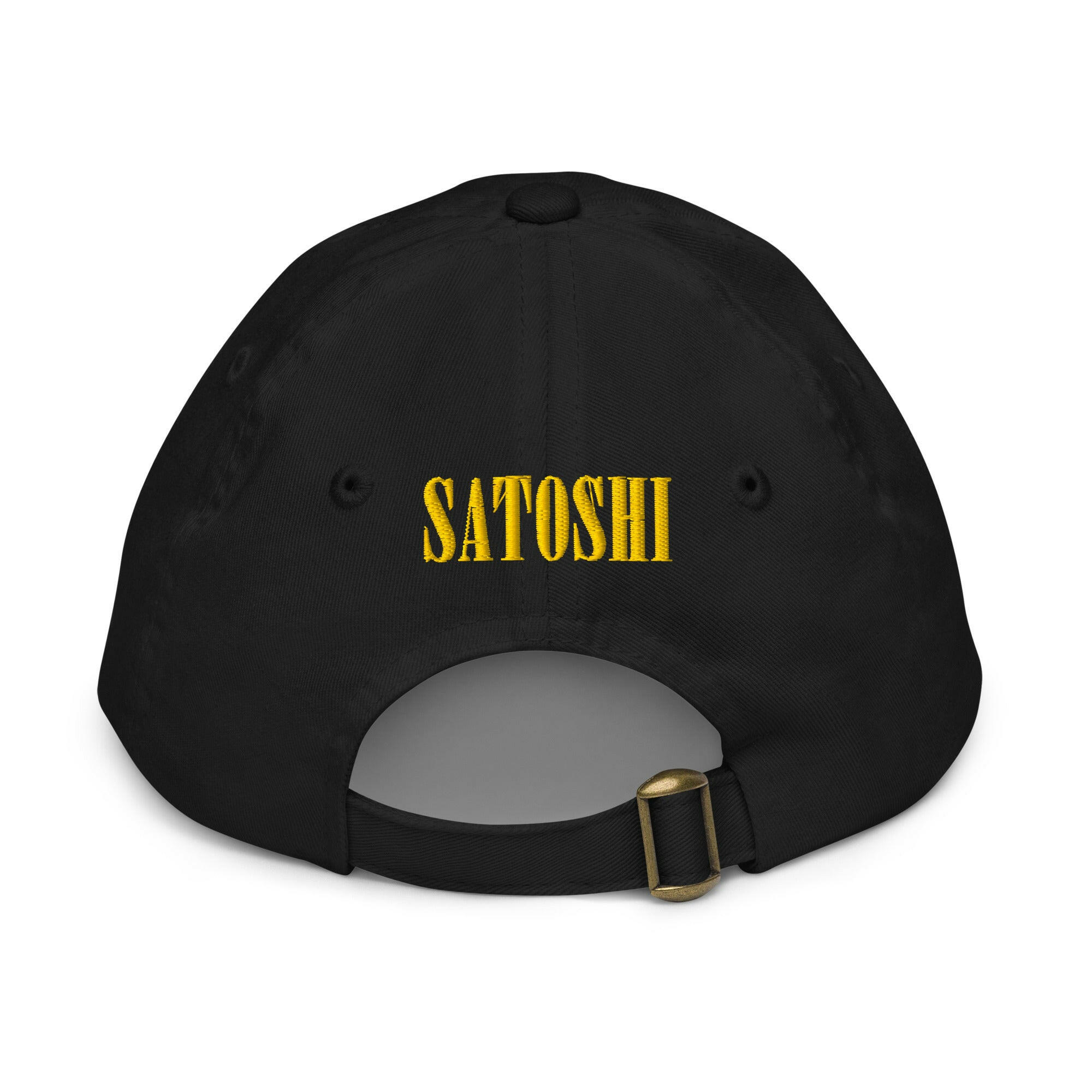 SATOSHI SMILES / Kids' Bitcoin Hat - Lil'B Hats - The Orange Habit