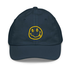 SATOSHI SMILES / Kids' Bitcoin Hat - Lil'B Hats - The Orange Habit