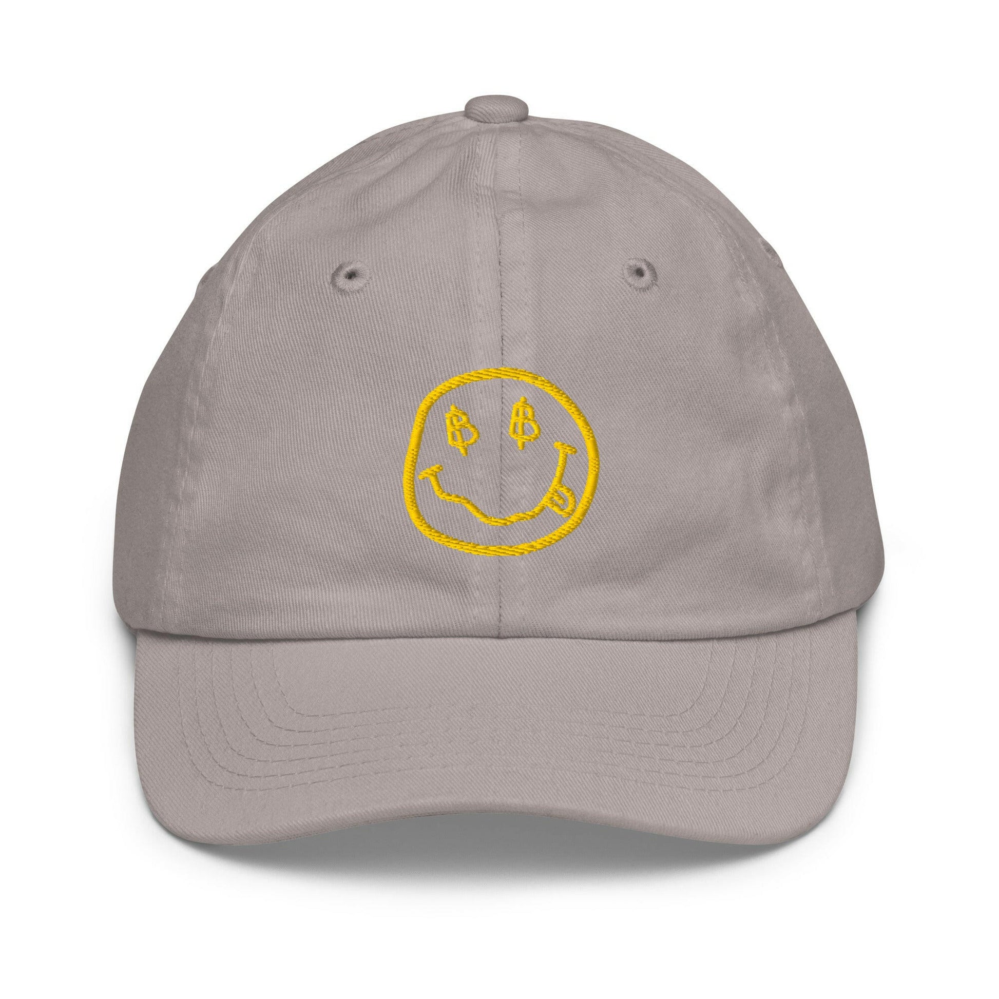 SATOSHI SMILES / Kids' Bitcoin Hat - Lil'B Hats - The Orange Habit