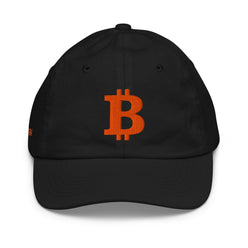 THE B / Kids Bitcoin Hat - Lil'B Hats - The Orange Habit