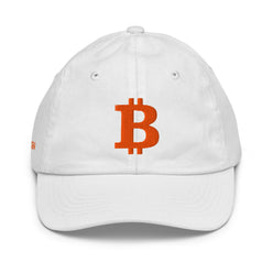 THE B / Kids Bitcoin Hat - Lil'B Hats - The Orange Habit