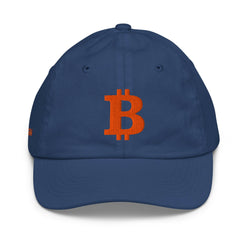 THE B / Kids Bitcoin Hat - Lil'B Hats - The Orange Habit