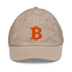 THE B / Kids Bitcoin Hat - Lil'B Hats - The Orange Habit