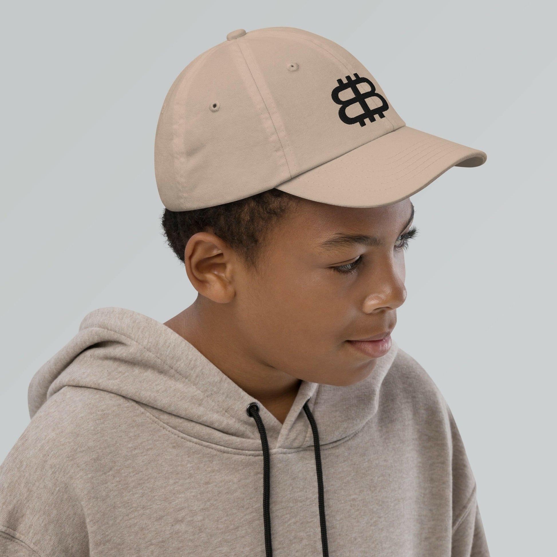 Bitcoin Paris / Kids Bitcoin Hat - Lil'B Hats - The Orange Habit