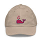 Bitcoin Whale / Kids Pink Bitcoin Hat - Lil'B Hats - The Orange Habit