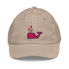 Bitcoin Whale / Kids Pink Bitcoin Hat - Lil'B Hats - The Orange Habit