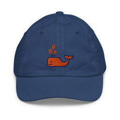 Bitcoin Whale / Kids Bitcoin Hat - Lil'B Hats - The Orange Habit