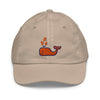 Bitcoin Whale / Kids Bitcoin Hat - Lil'B Hats - The Orange Habit