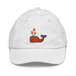 Bitcoin Whale / Kids Bitcoin Hat - Lil'B Hats - The Orange Habit