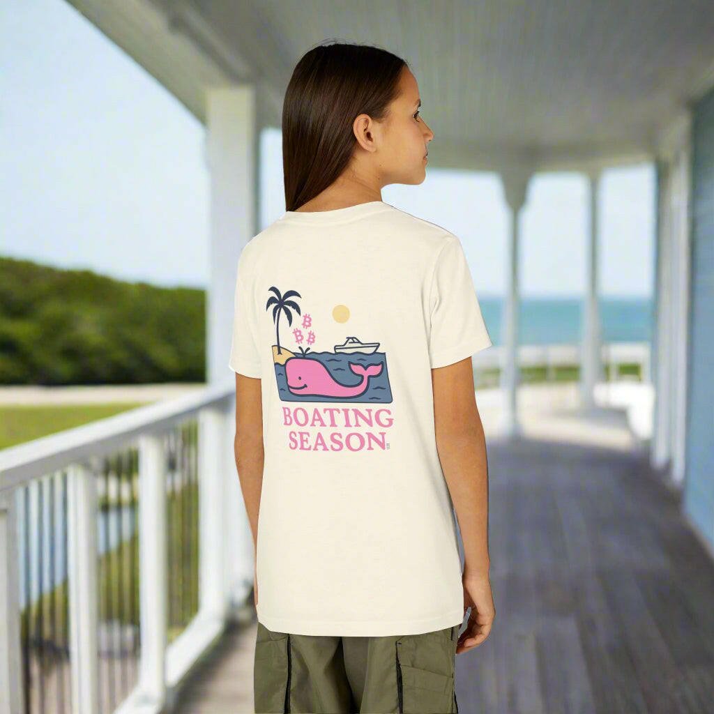 Bitcoin Whale / Kid's T-Shirt - Lil'B - The Orange Habit