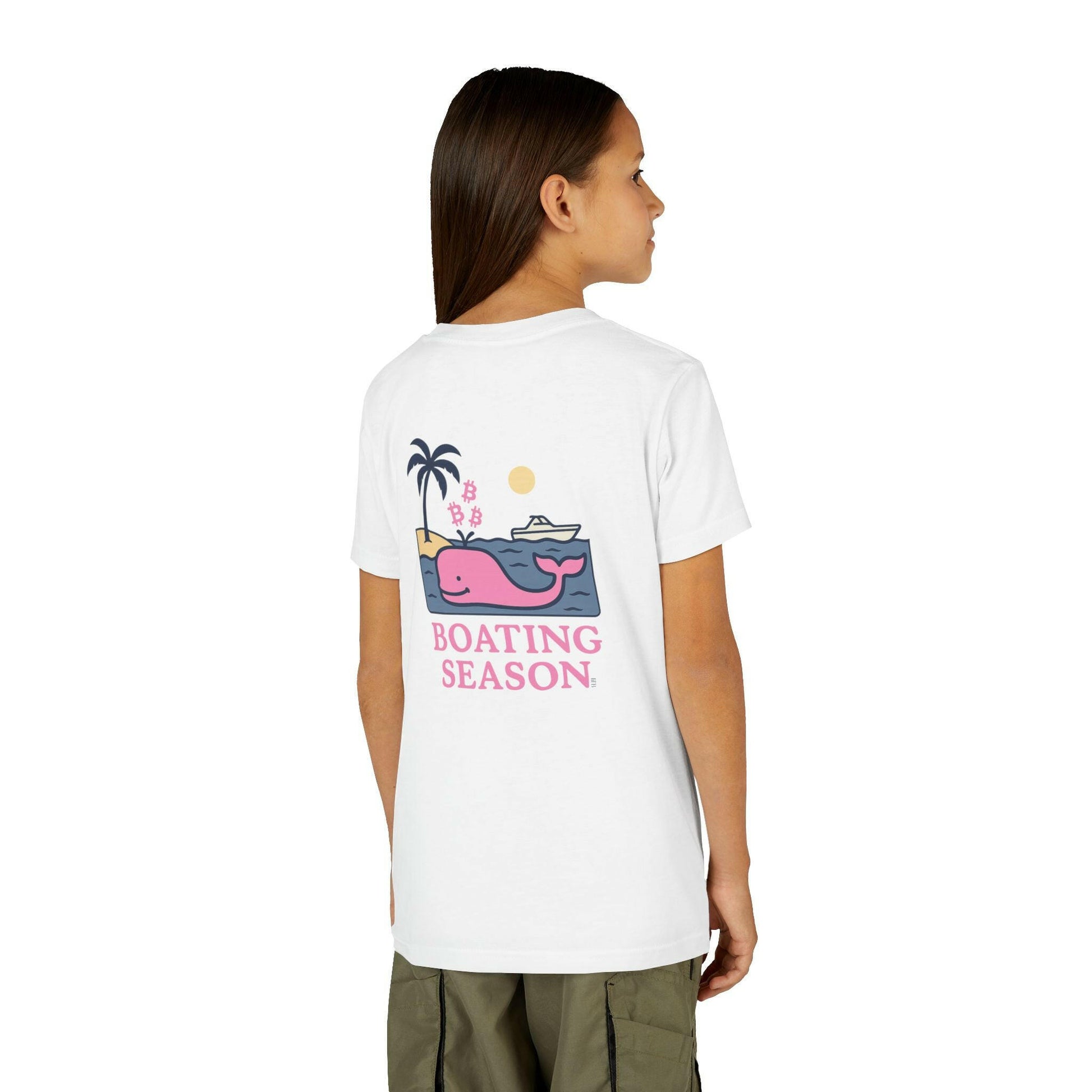 Bitcoin Whale / Kid's T-Shirt - Lil'B - The Orange Habit