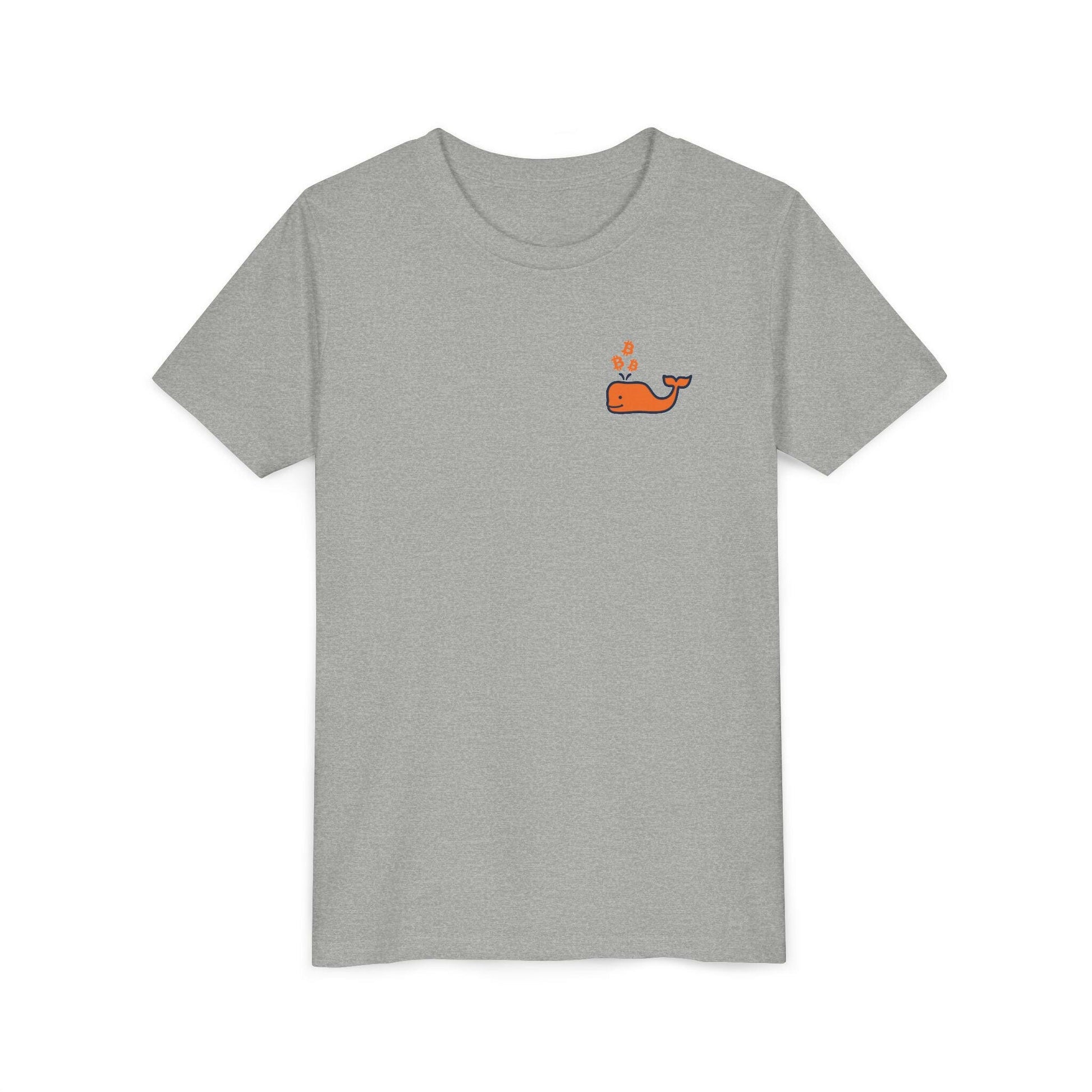 Bitcoin Whale - Orange / Kid's T-Shirt - Lil'B - The Orange Habit