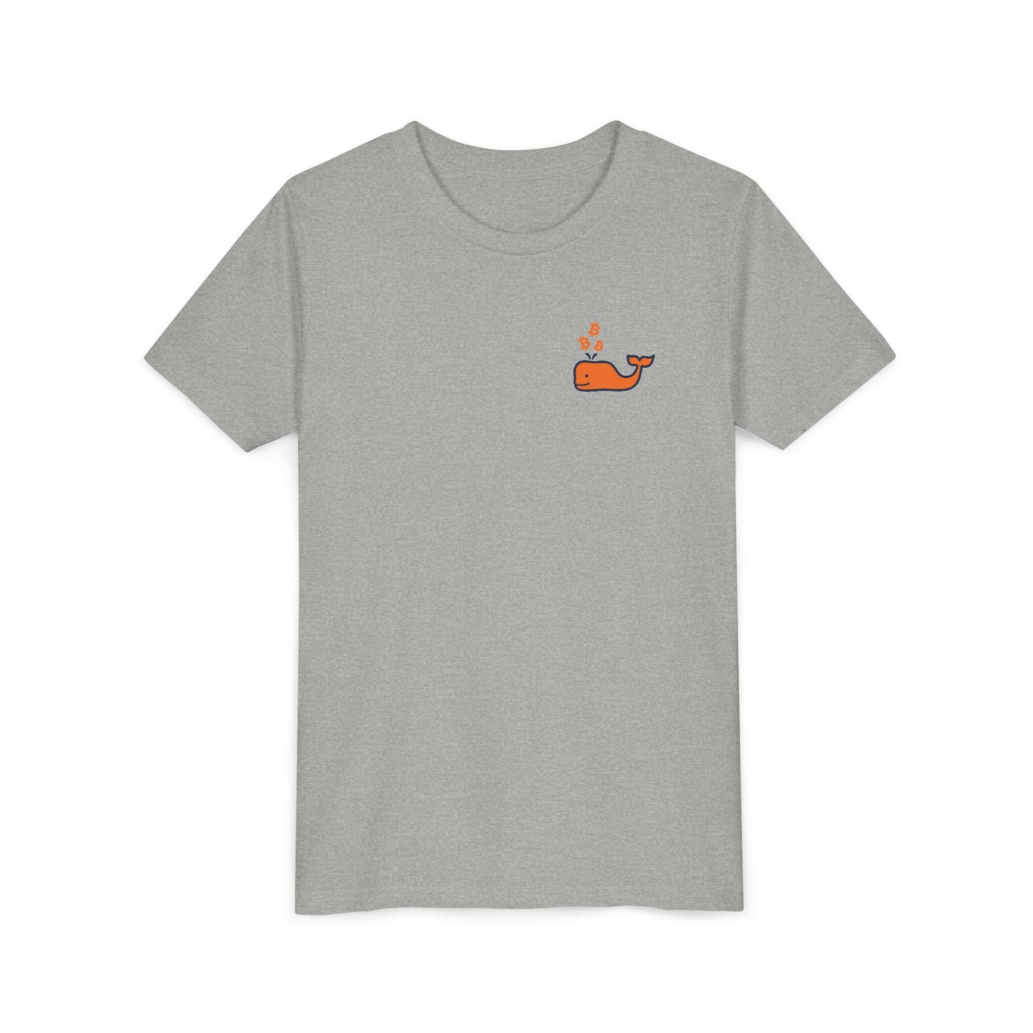 Bitcoin Whale - Orange / Kid's T-Shirt - Lil'B - The Orange Habit