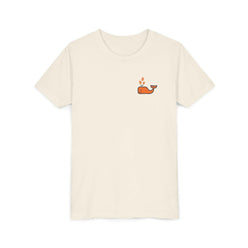 Bitcoin Whale - Orange / Kid's T-Shirt - Lil'B - The Orange Habit