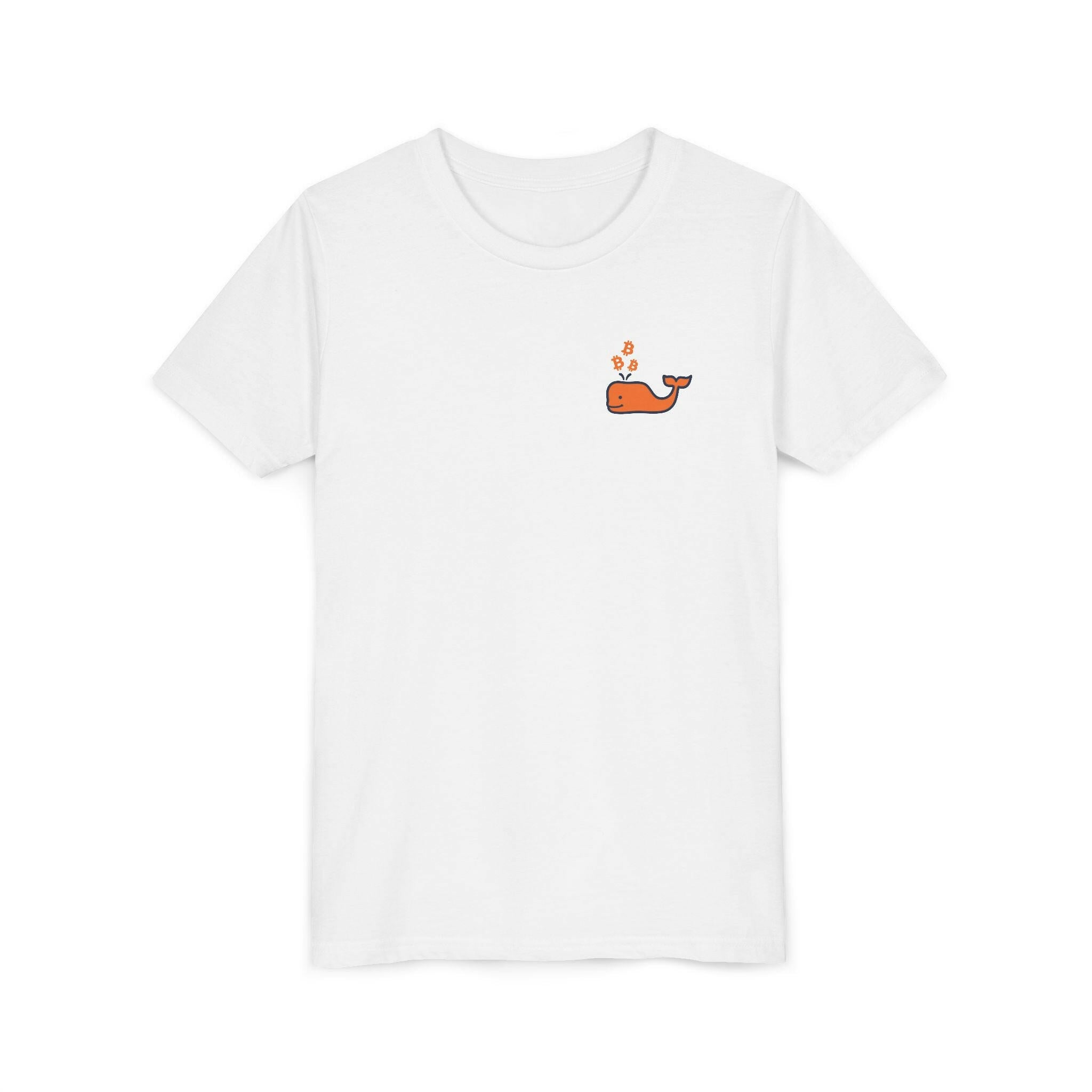 Bitcoin Whale - Orange / Kid's T-Shirt - Lil'B - The Orange Habit