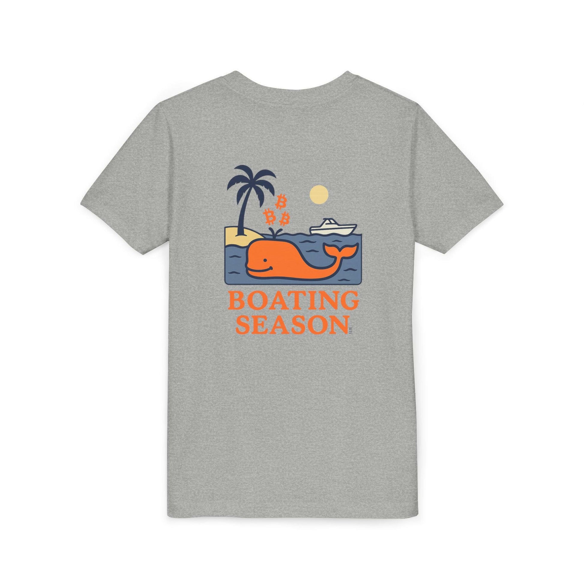 Bitcoin Whale - Orange / Kid's T-Shirt - Lil'B - The Orange Habit