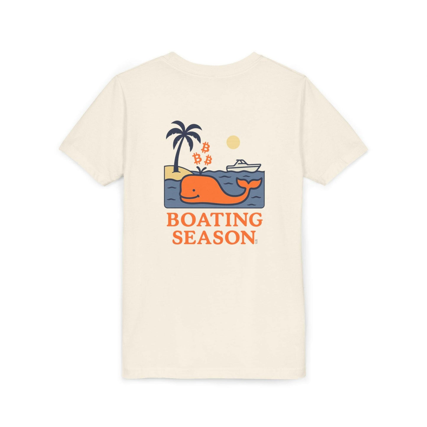 Bitcoin Whale - Orange / Kid's T-Shirt - Lil'B - The Orange Habit
