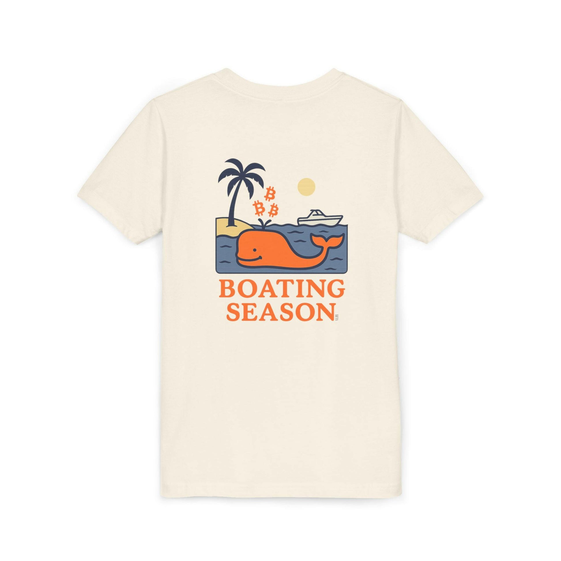 Bitcoin Whale - Orange / Kid's T-Shirt - Lil'B - The Orange Habit