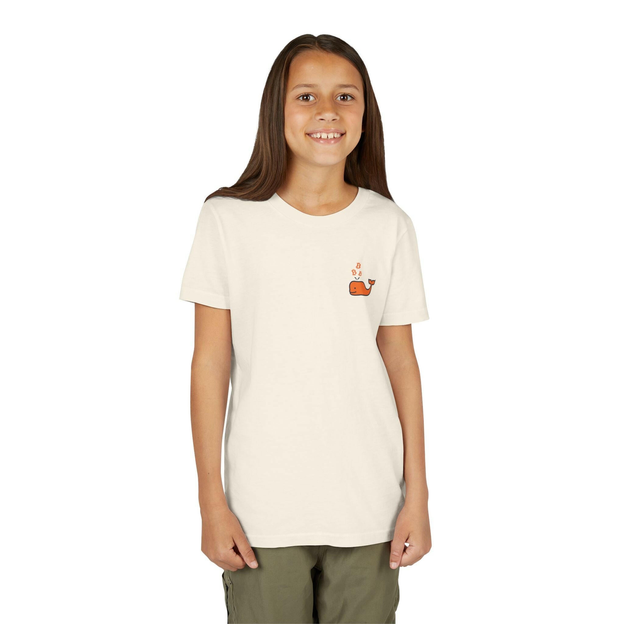 Bitcoin Whale - Orange / Kid's T-Shirt - Lil'B - The Orange Habit