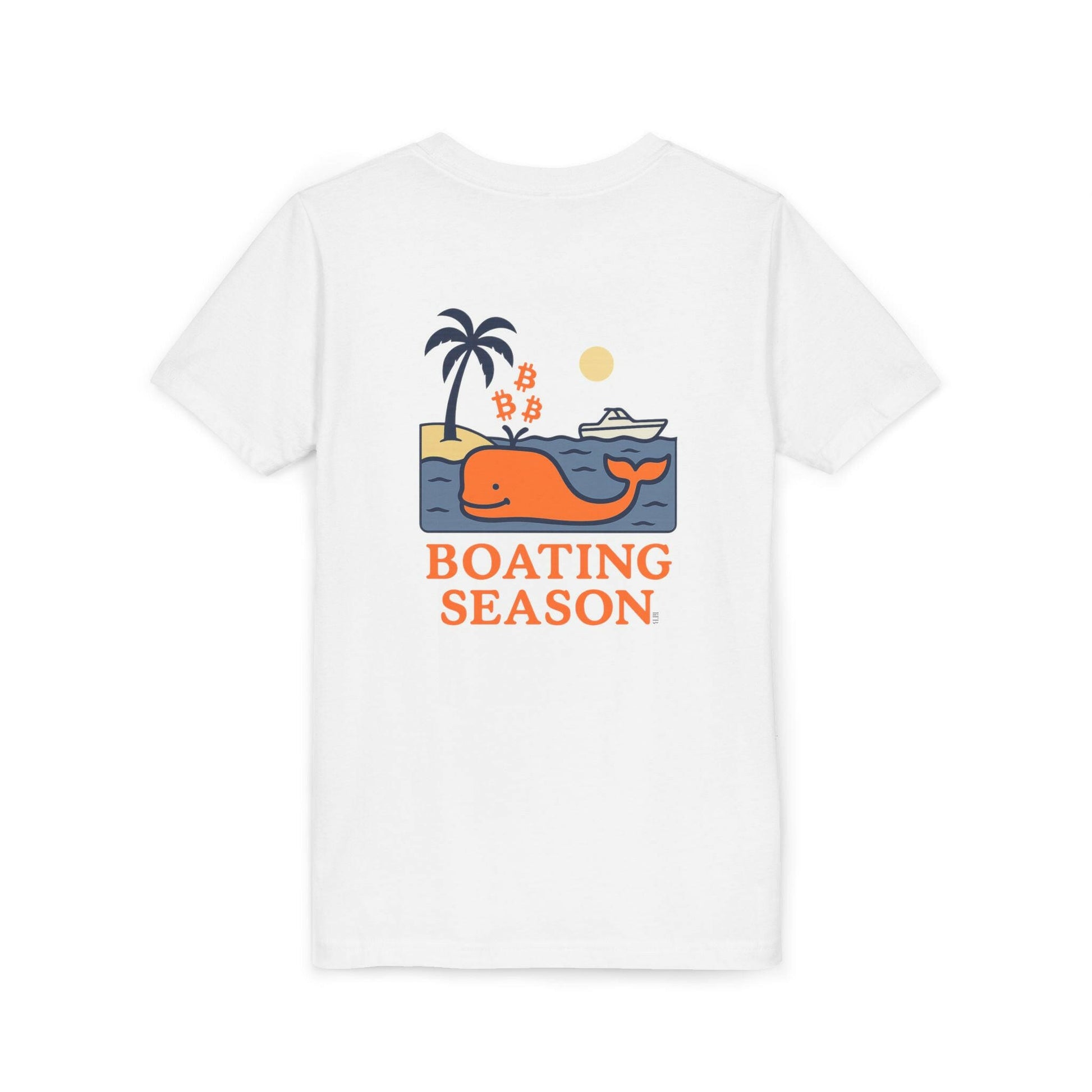 Bitcoin Whale - Orange / Kid's T-Shirt - Lil'B - The Orange Habit