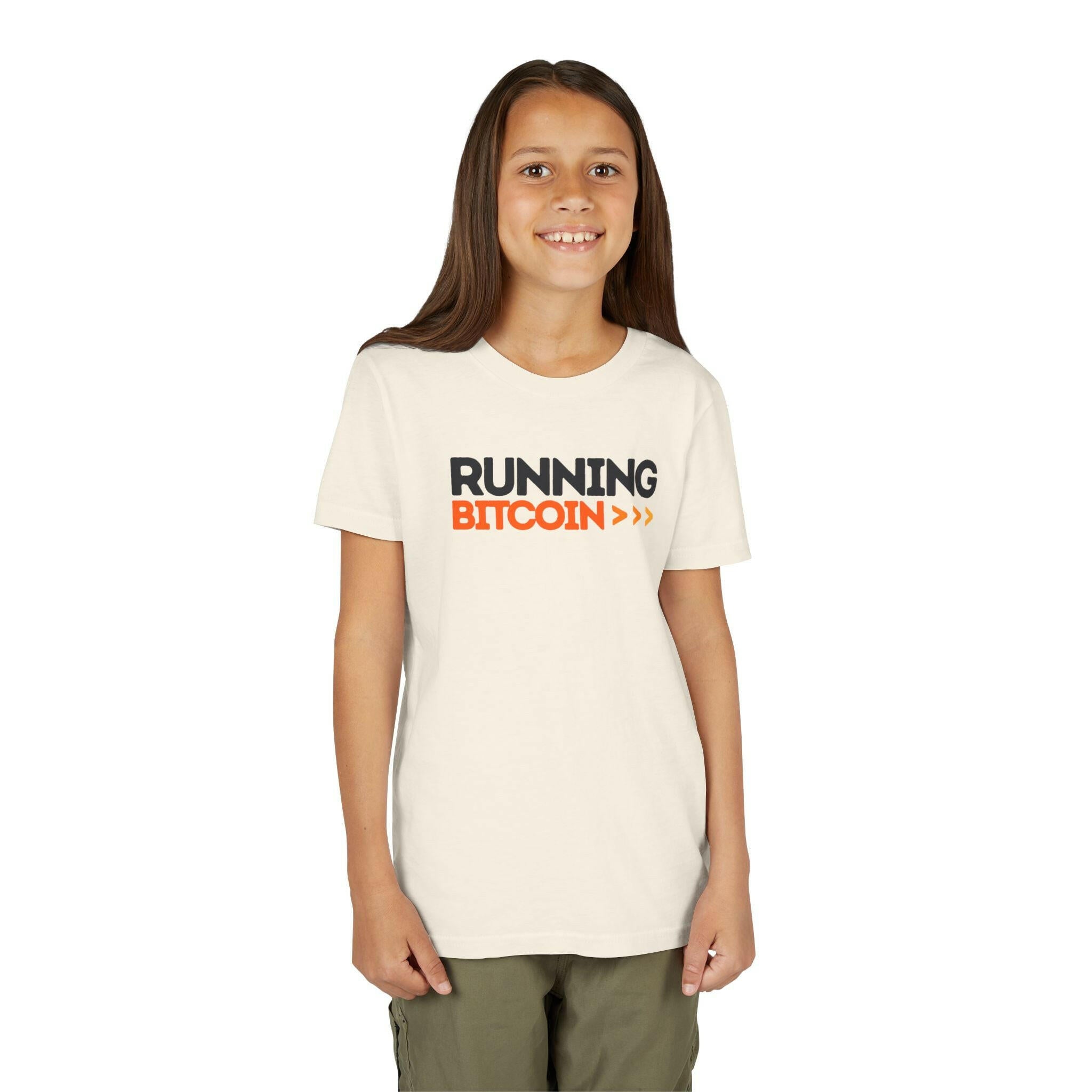 Running Bitcoin / Kid's T-Shirt - Lil'B - The Orange Habit