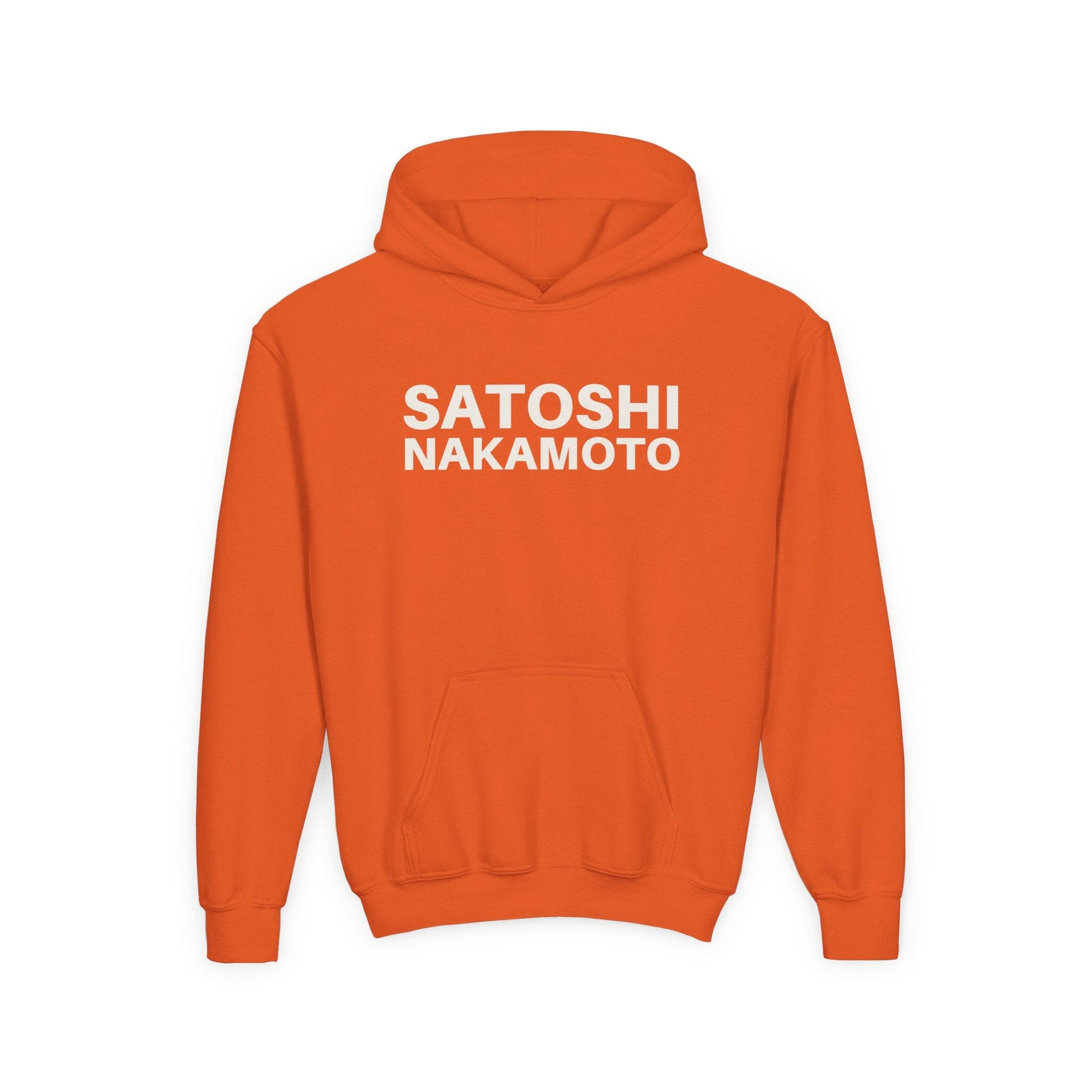 NAKAMOTO / Kids' Bitcoin Hoodie - Lil'B - The Orange Habit
