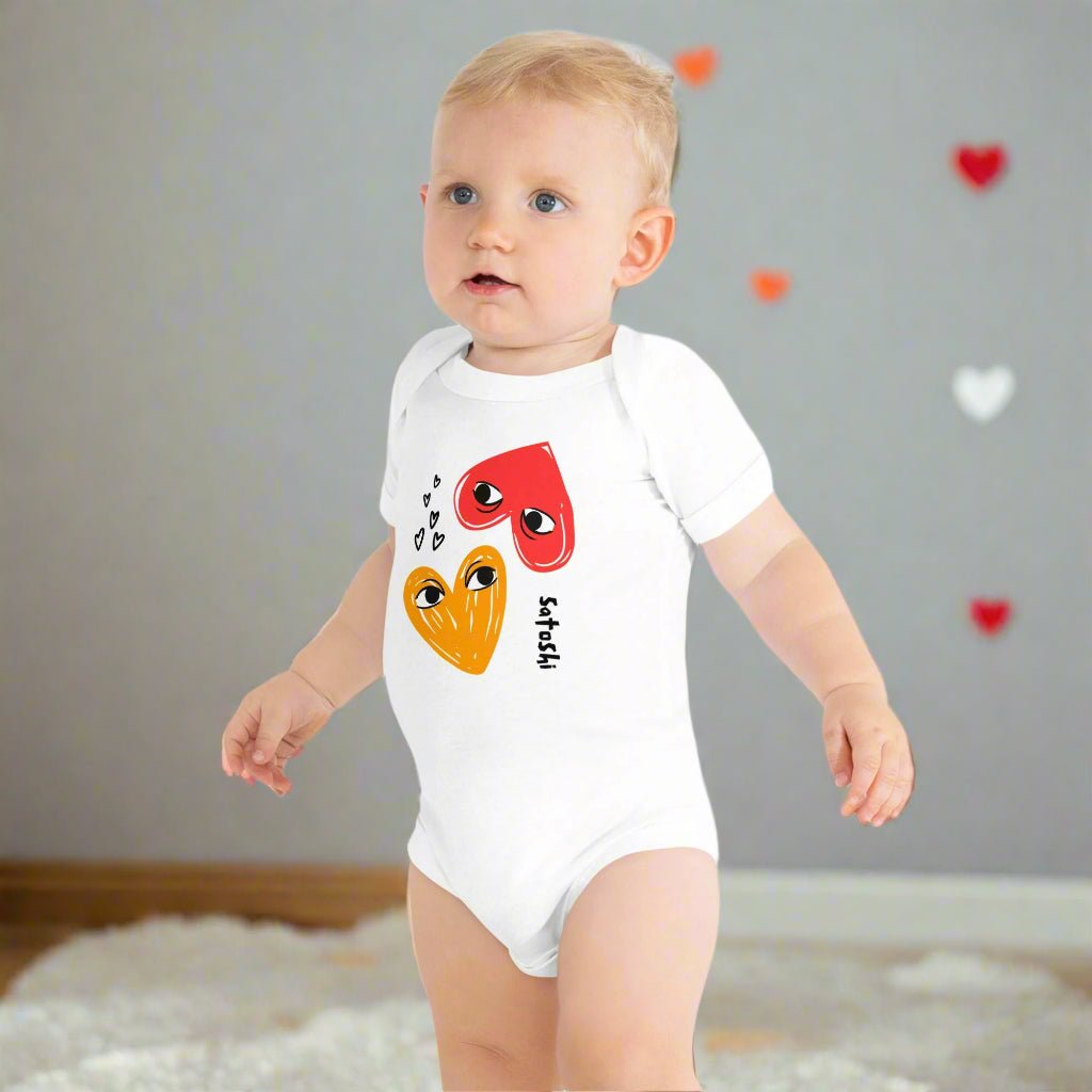 I Heart Satoshi / Bitcoin Onesie - Lil'B - The Orange Habit