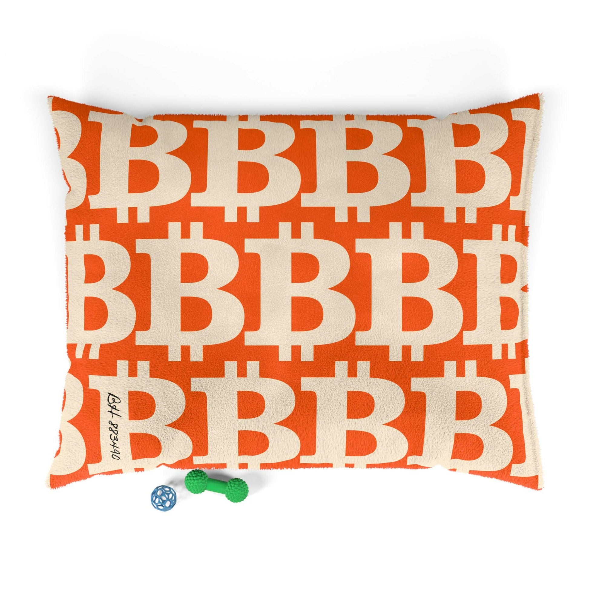 Bitcoin Pet Bed / The B - Maison Toshi - The Orange Habit