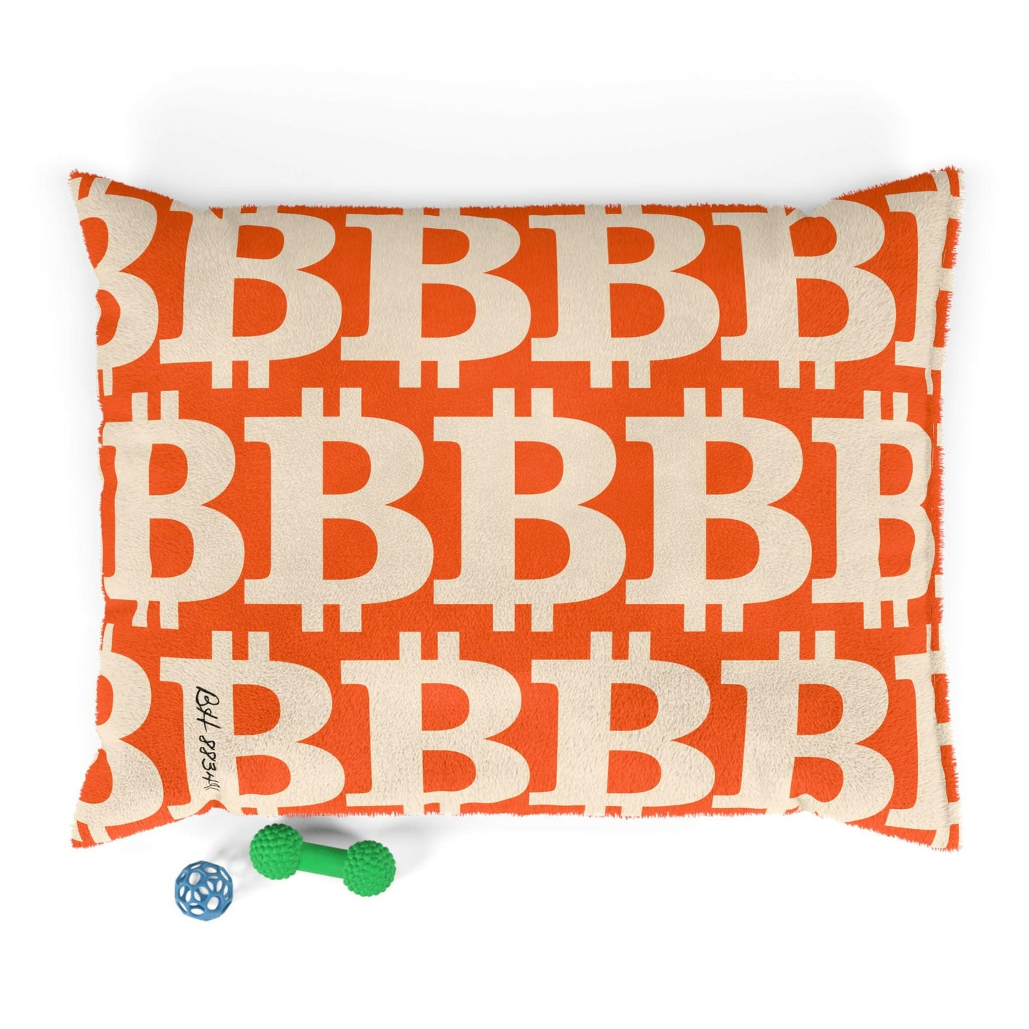 Bitcoin Pet Bed / The B - Maison Toshi - The Orange Habit