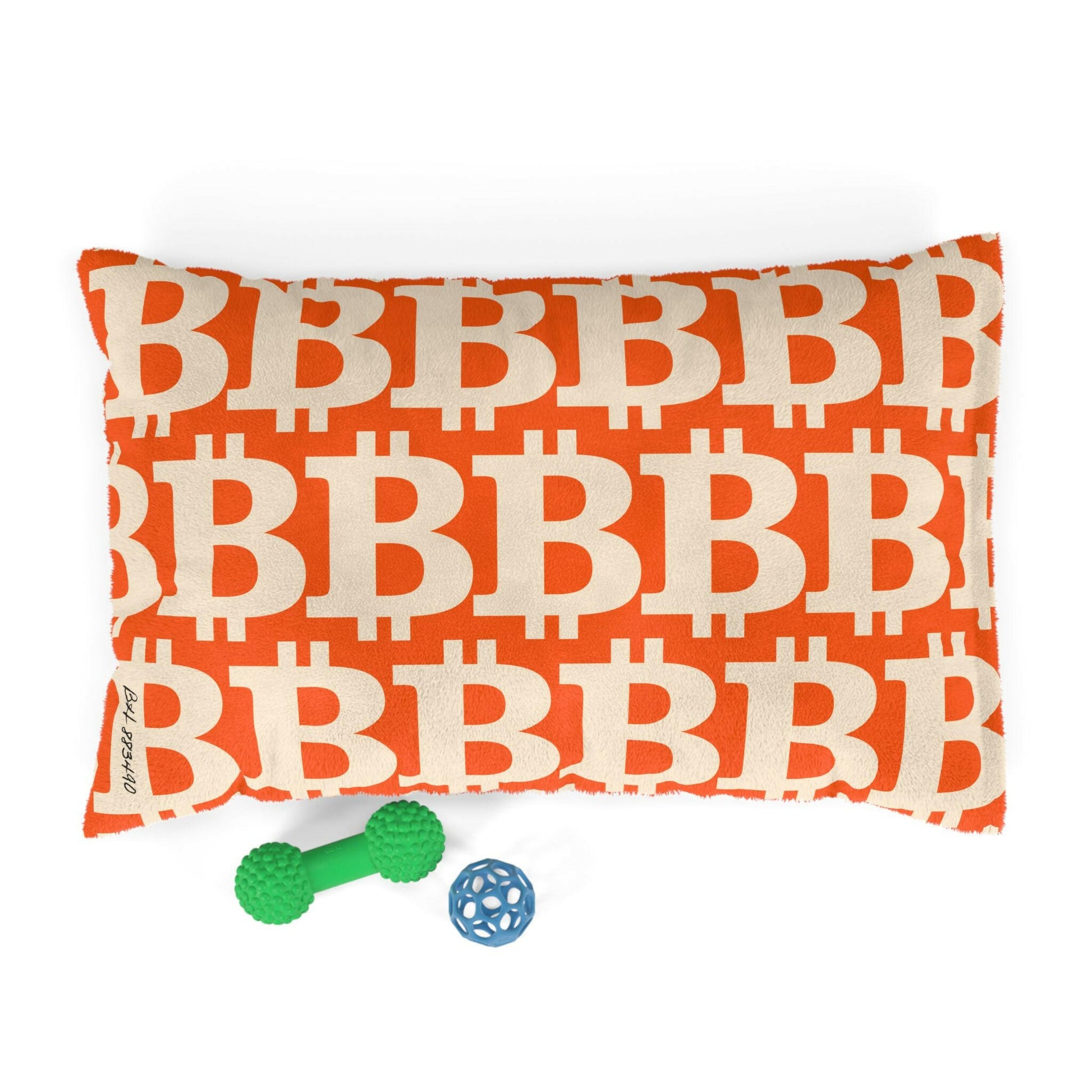 Bitcoin Pet Bed / The B - Maison Toshi - The Orange Habit