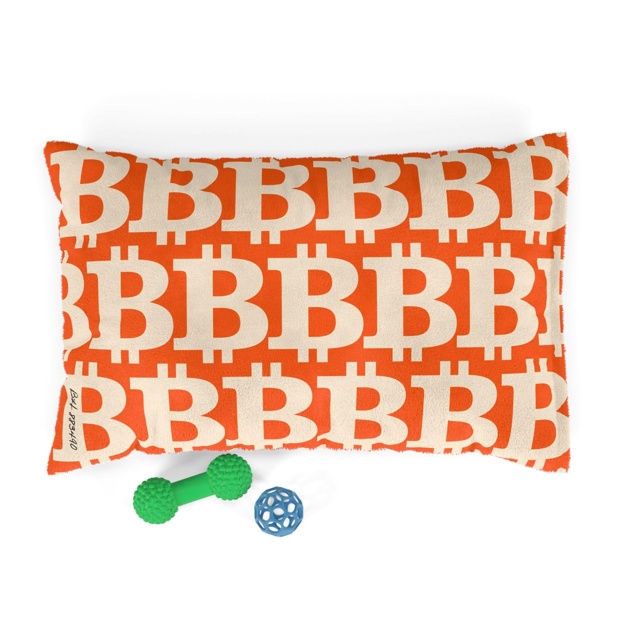 Bitcoin Pet Bed / The B - Maison Toshi - The Orange Habit