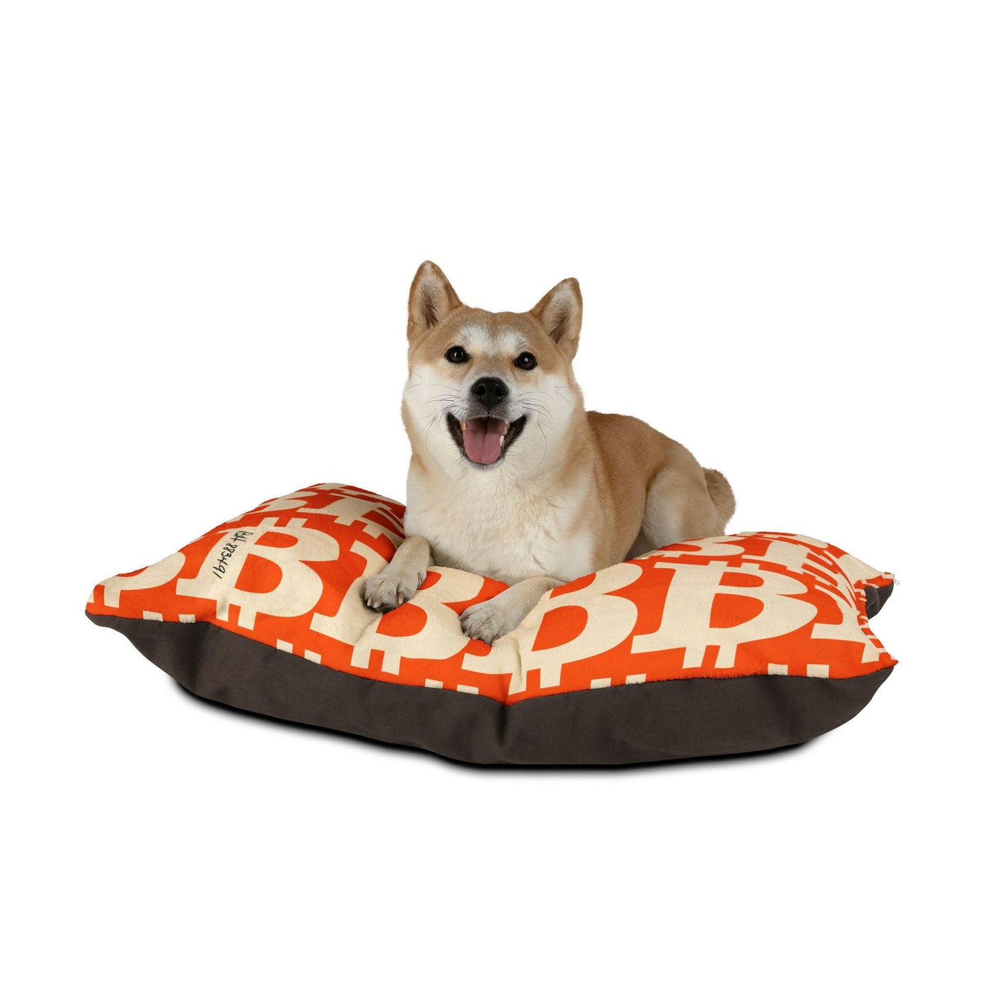 Bitcoin Pet Bed / The B - Maison Toshi - The Orange Habit