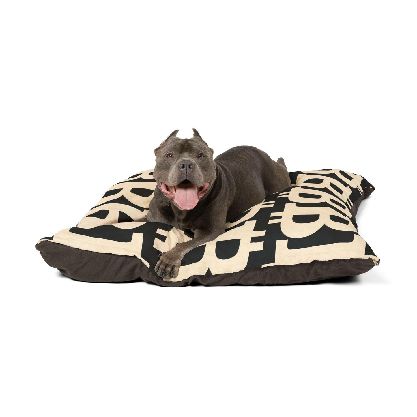 Bitcoin Pet Bed / The B Black Edition - Maison Toshi - The Orange Habit