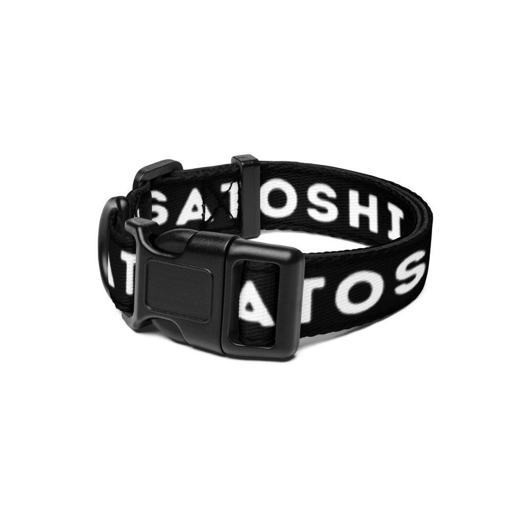 I Heart Satoshi / Bitcoin Dog Collar - Maison Toshi - The Orange Habit