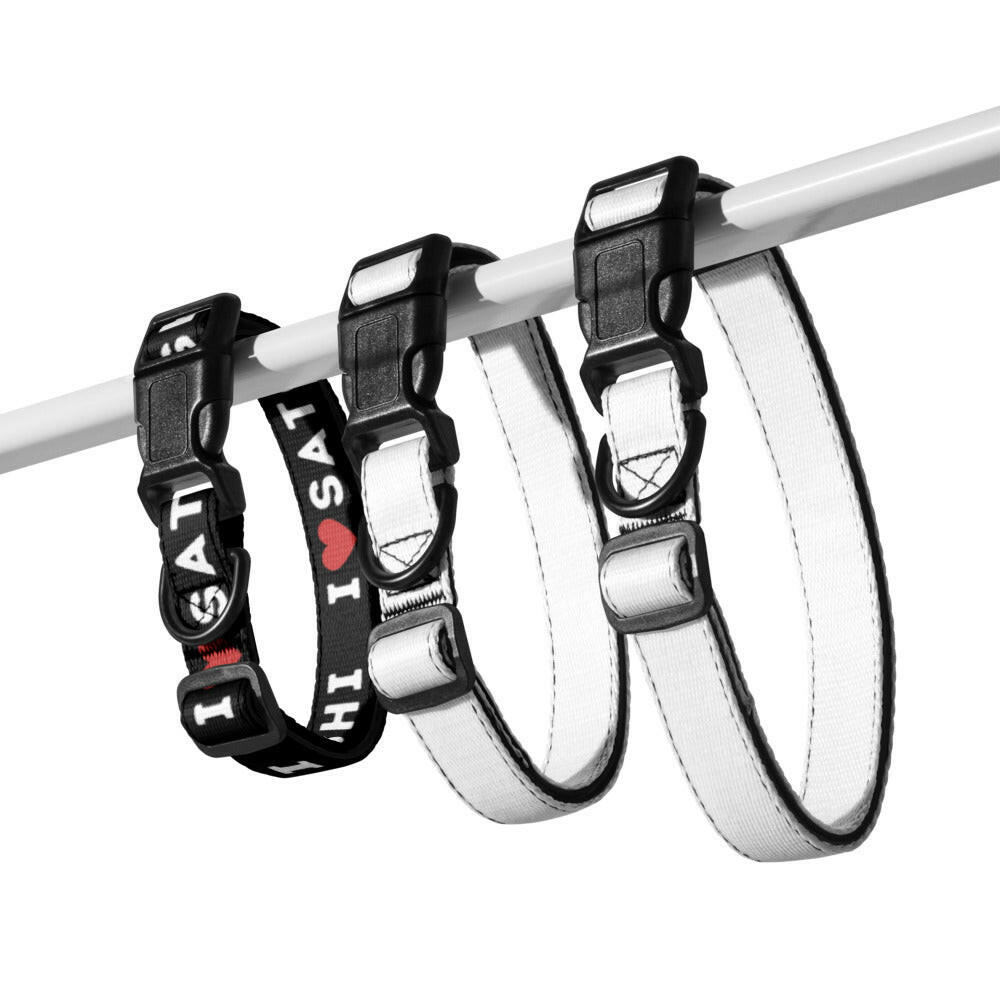 I Heart Satoshi / Bitcoin Dog Collar - Maison Toshi - The Orange Habit