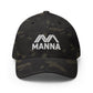 manna bitcoin fitted camo hat at SVRN Society