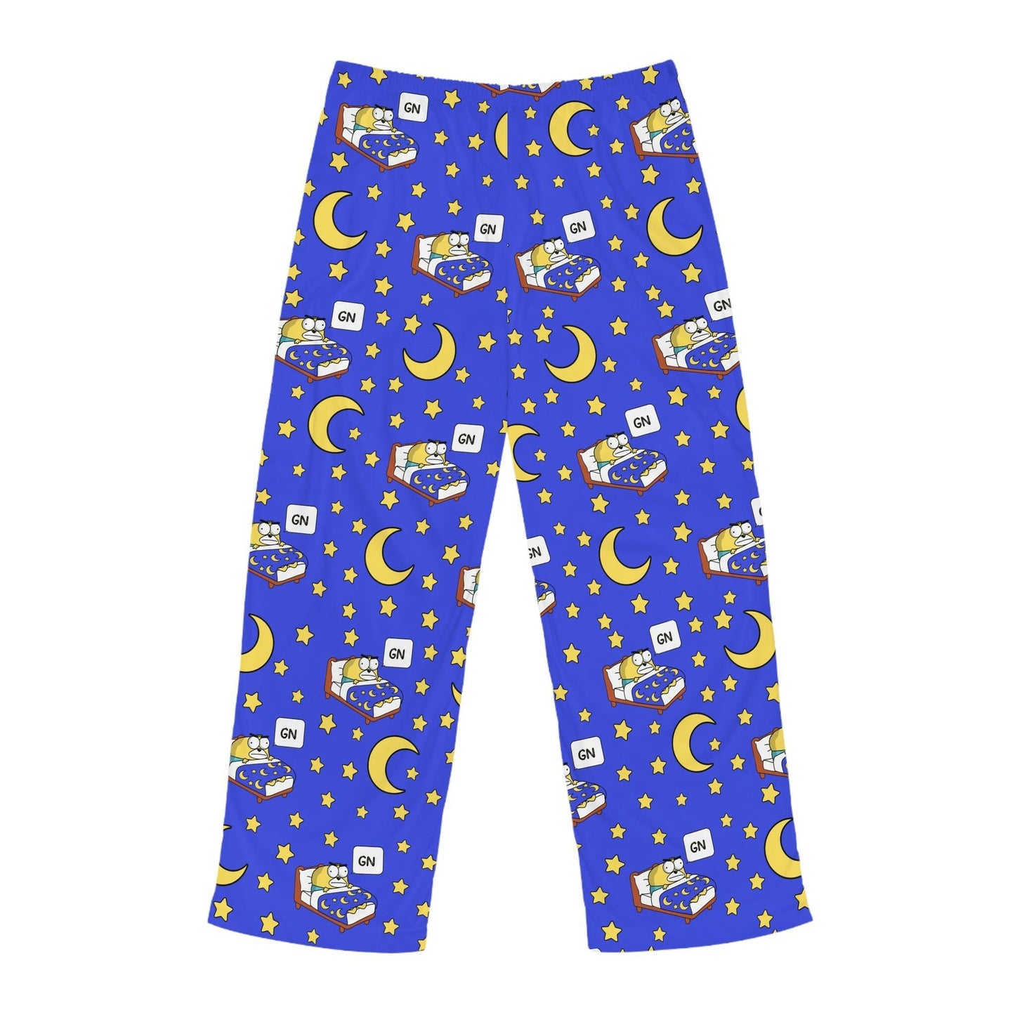 Meme YELLOW / Men's Pajama Pants - SVRN_T - The Orange Habit