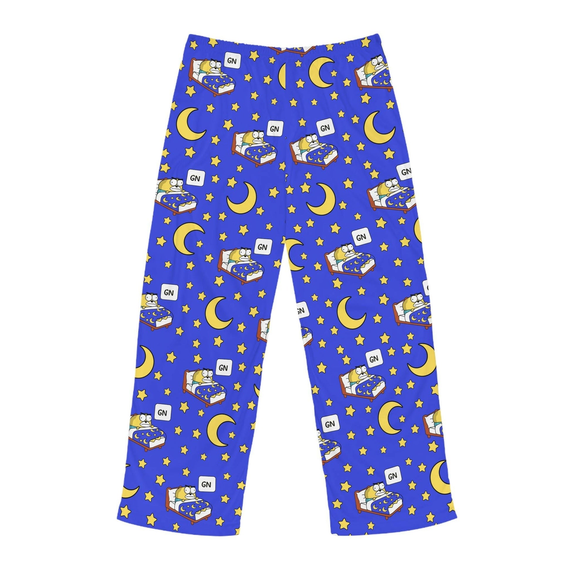 Meme YELLOW / Men's Pajama Pants - SVRN_T - The Orange Habit
