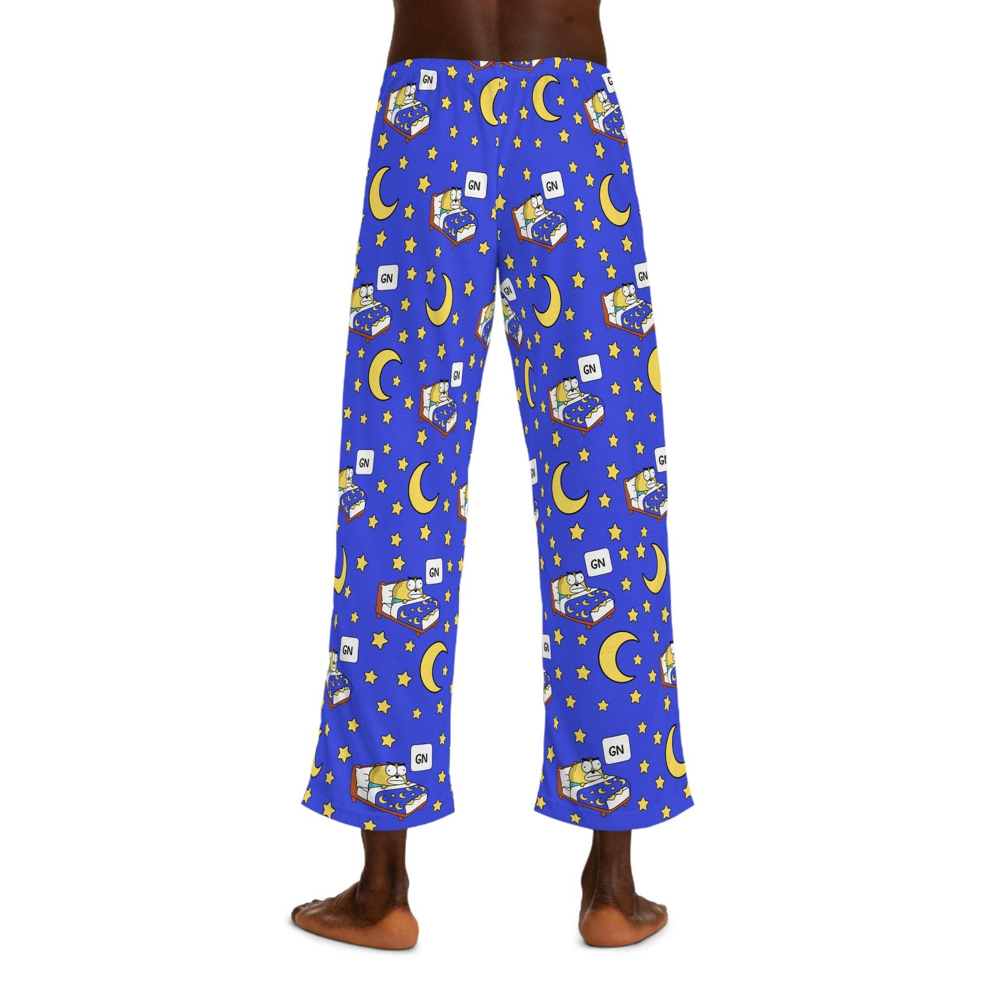 Meme YELLOW / Men's Pajama Pants - SVRN_T - The Orange Habit