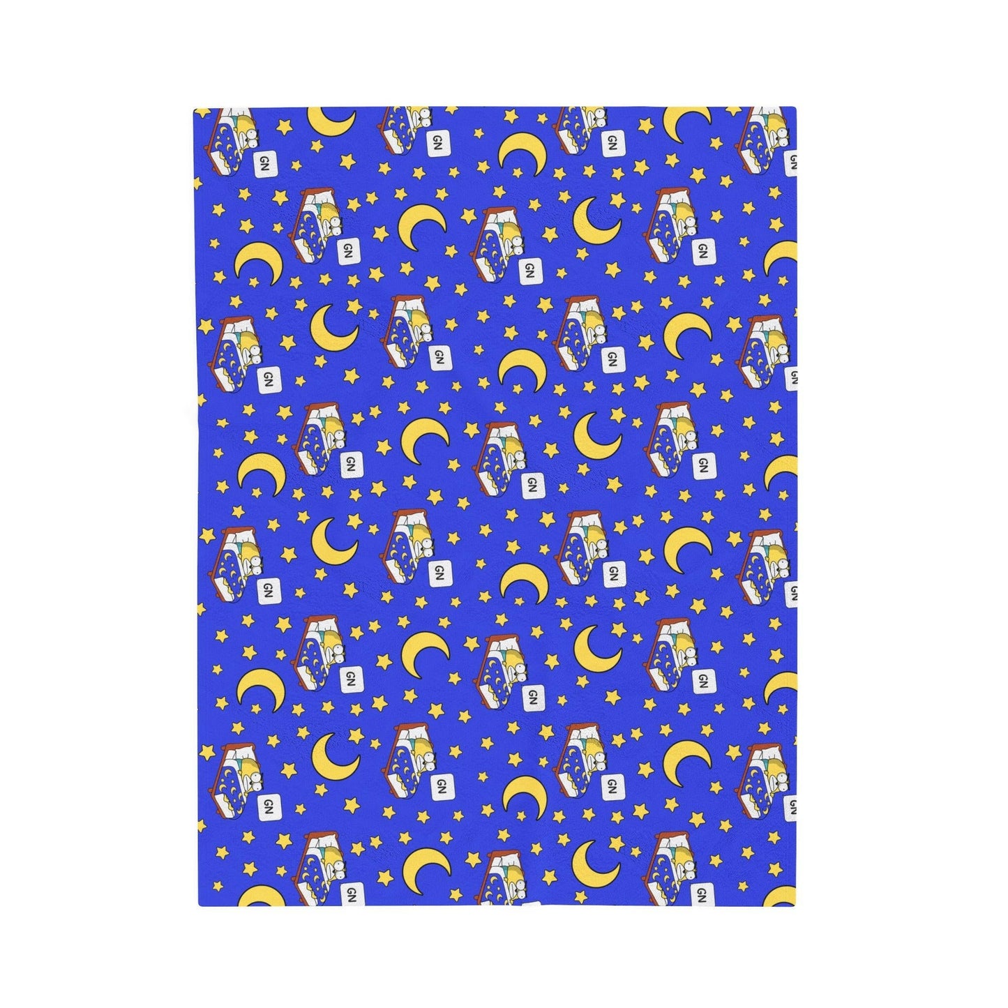 Meme YELLOW / Velveteen Blanket - Orange Habit Home - The Orange Habit