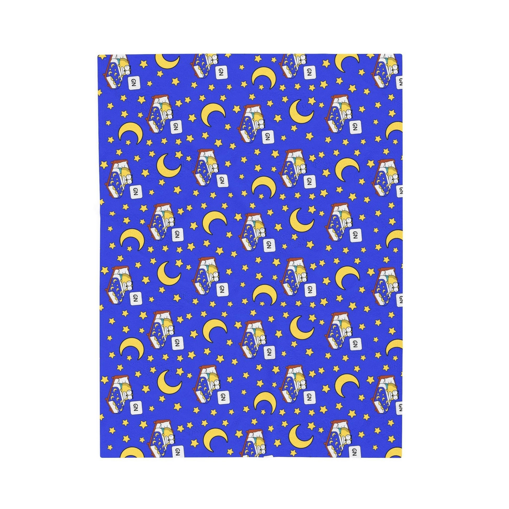 Meme YELLOW / Velveteen Blanket - Orange Habit Home - The Orange Habit