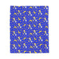 Meme YELLOW / Velveteen Blanket - Orange Habit Home - The Orange Habit